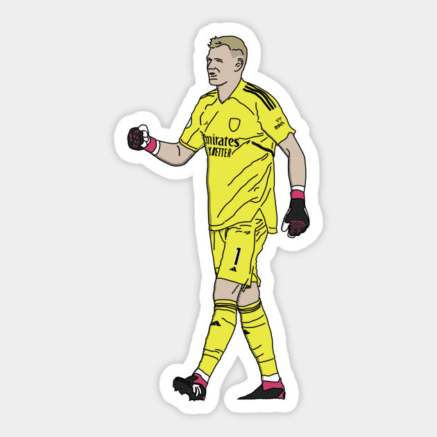 Aaron Ramsdale Sticker by scotmccormack